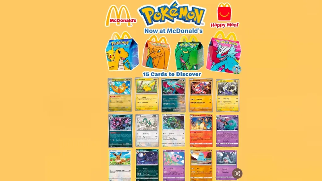 McDonald's Pokemon Cards 2025
