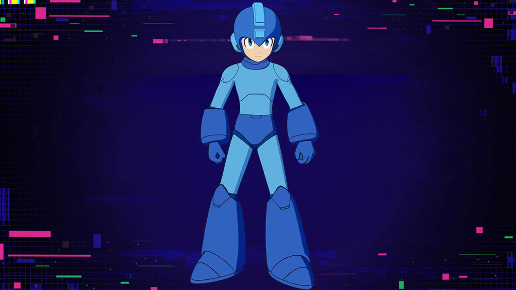 Mega Man Dual Override Fortnite Skin