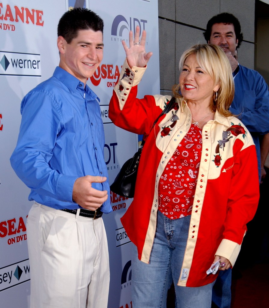 Michael Fishman and Roseanne at the Season One DVD Launch of Roseanne.