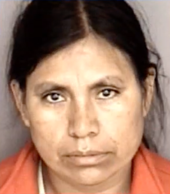 Ofelia Garcia Ortega, the mother of the 14-year-old girl accused of murdering her newborn baby.