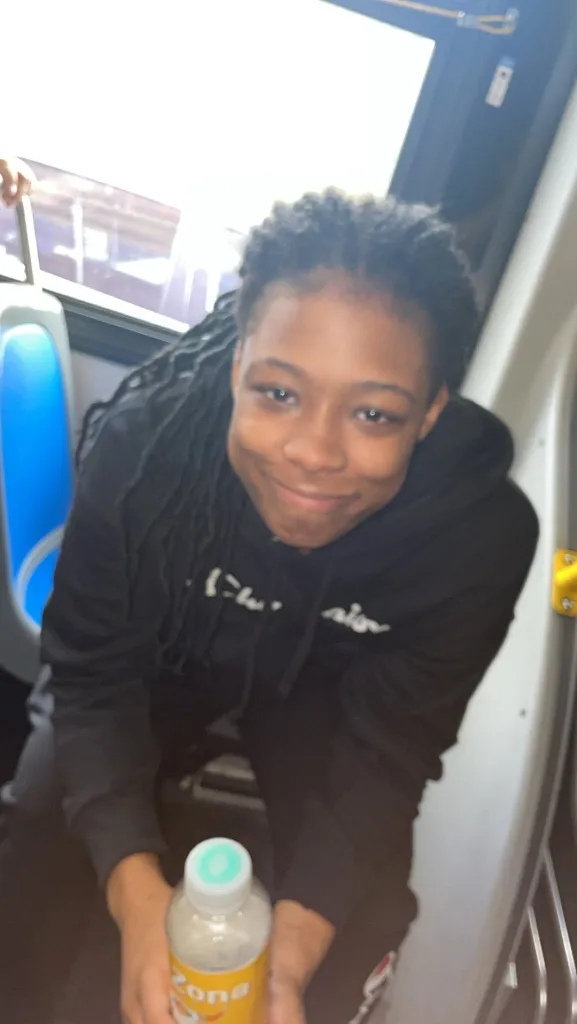 Saniyah Cheatham smiling. 