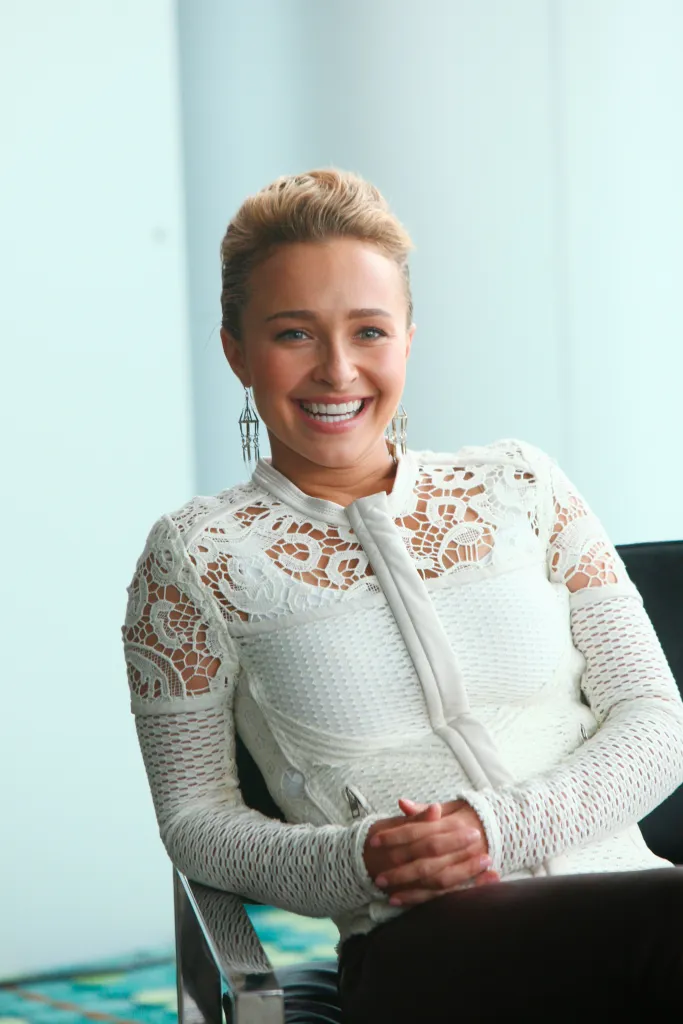 Hayden Panettiere as Juliette Barnes from the TV show 'Nashville', smiling.