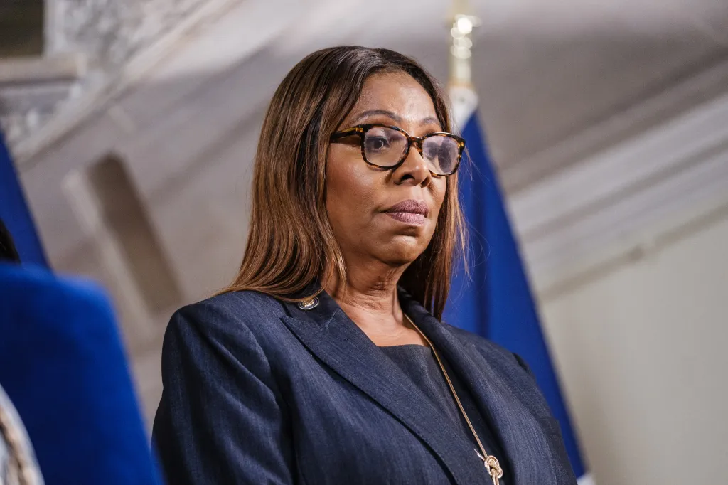 Letitia James, the state AG since 2019, is seeking a third term. She previously served as New York City public advocate and a Brooklyn councilwoman.