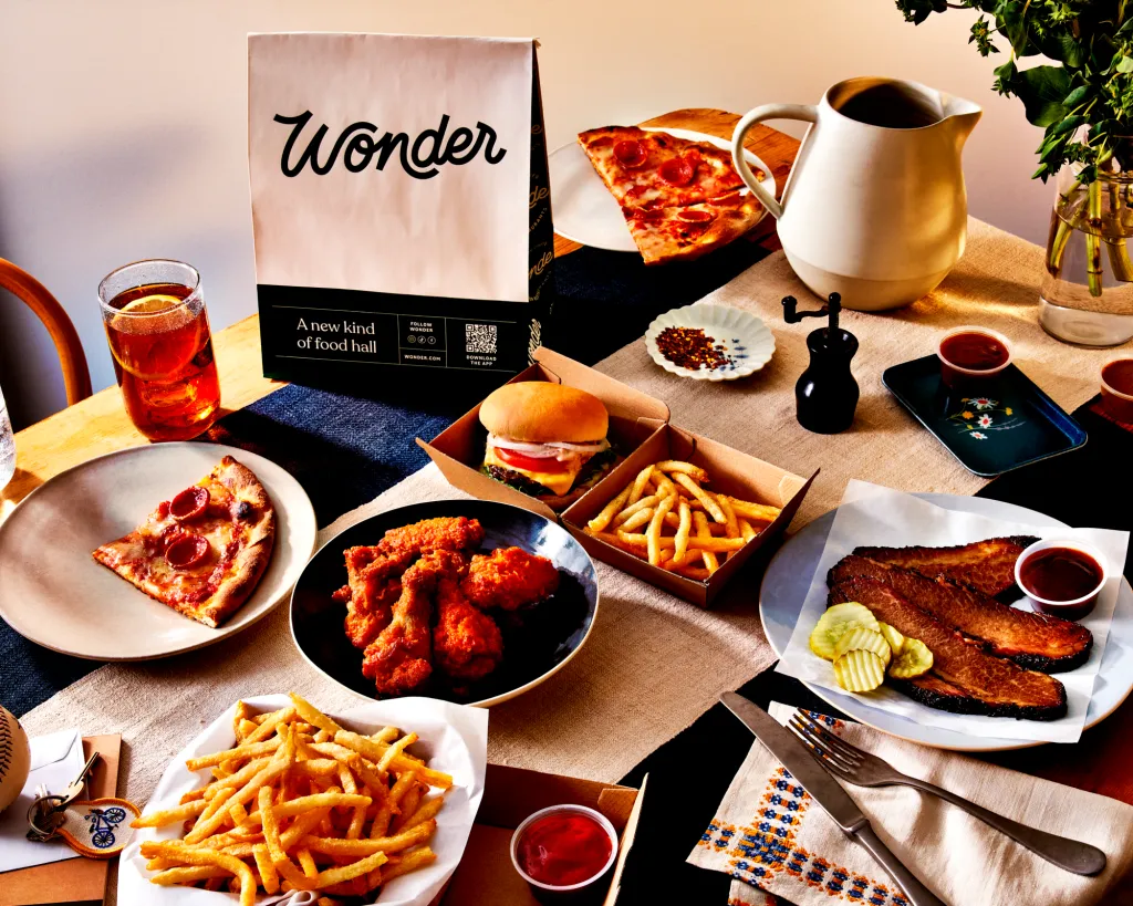 A display of Wonder meals.