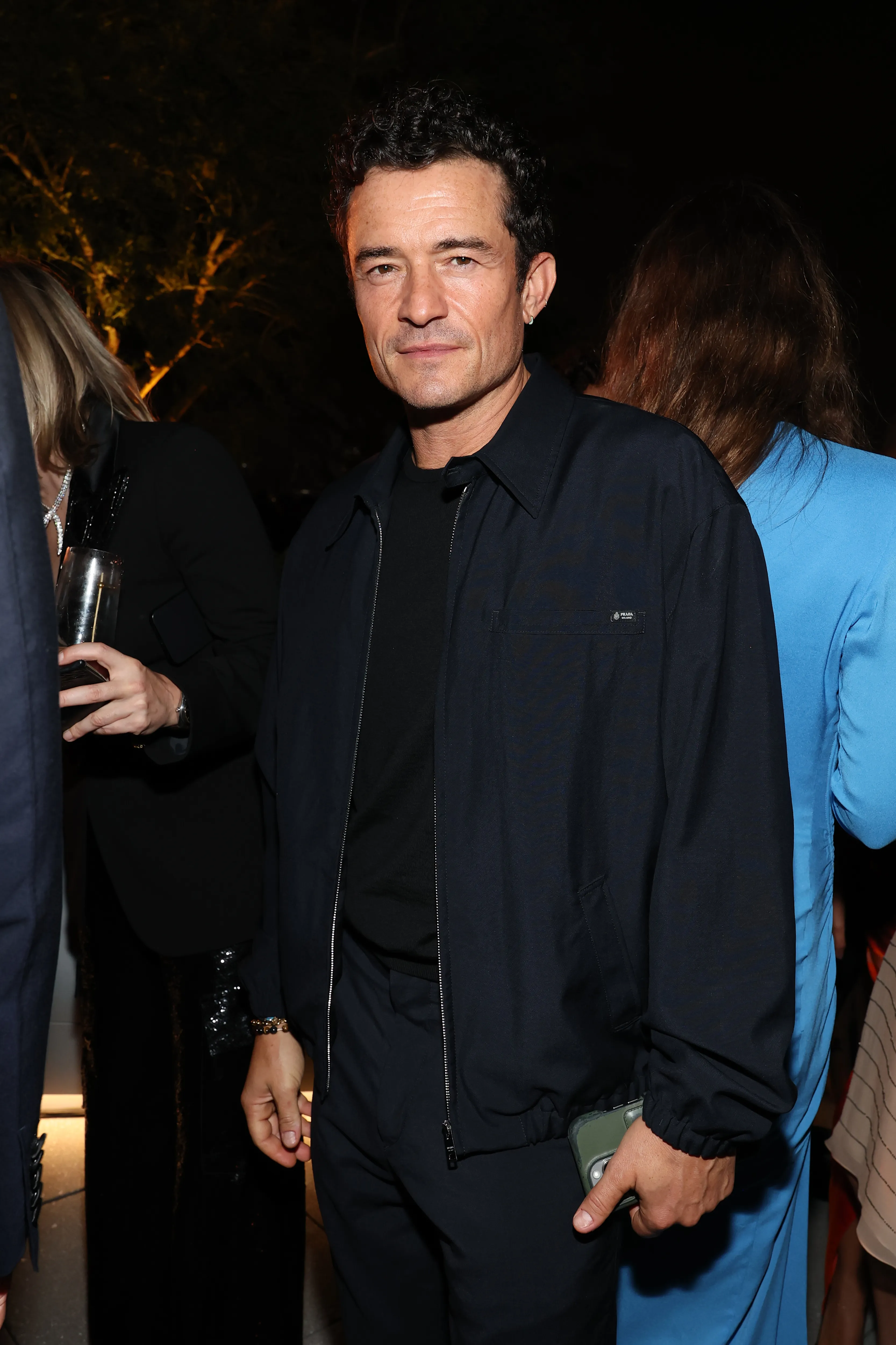 Orlando Bloom at the Lucas Museum of Narrative Art Opening Night.
