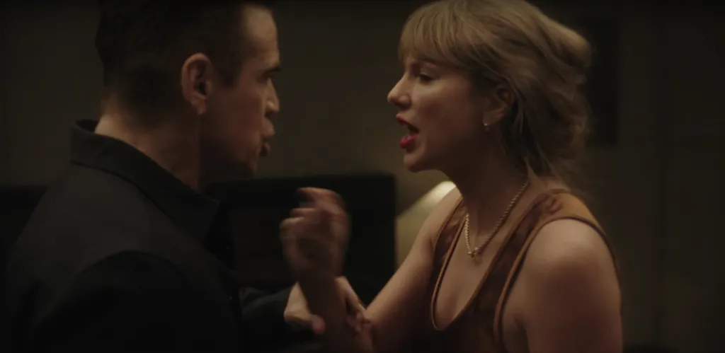Taylor Swift and Dylan O'Brien in a heated argument in the 