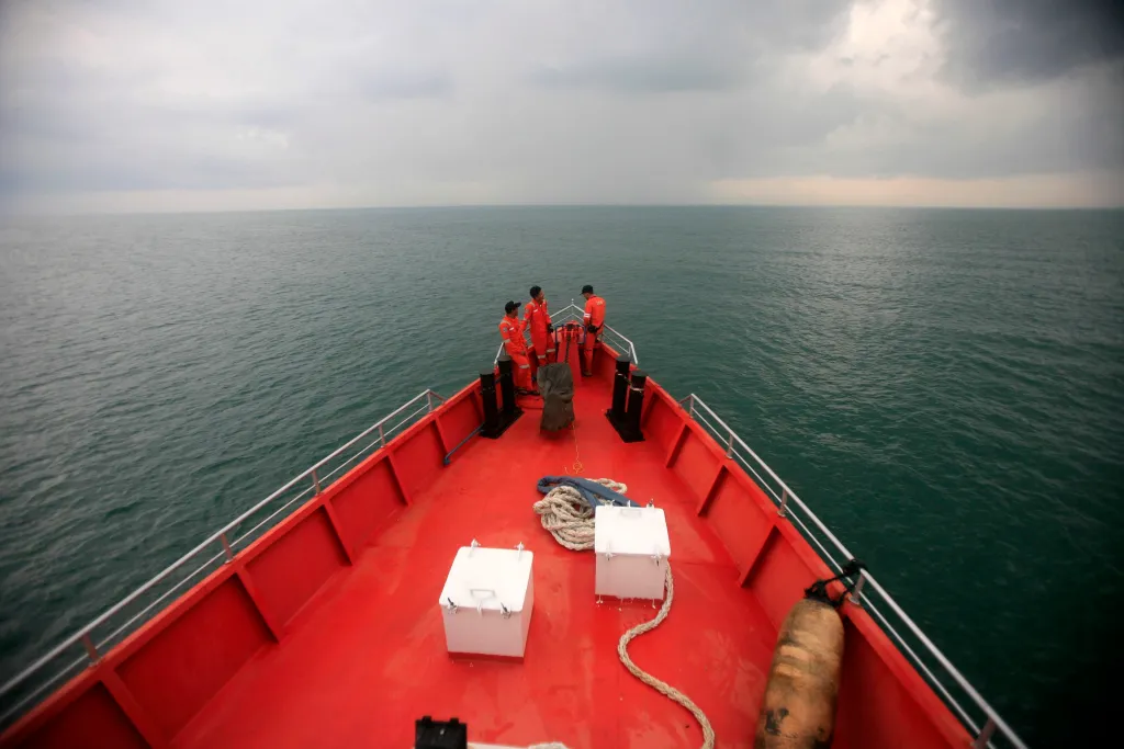Indonesian rescuers launched a search operation Sunday after authorities lost contact with a passenger ship carrying more than 240 people in the Java Sea.