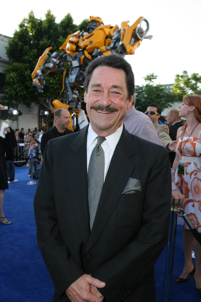 Peter Cullen at the premiere of 