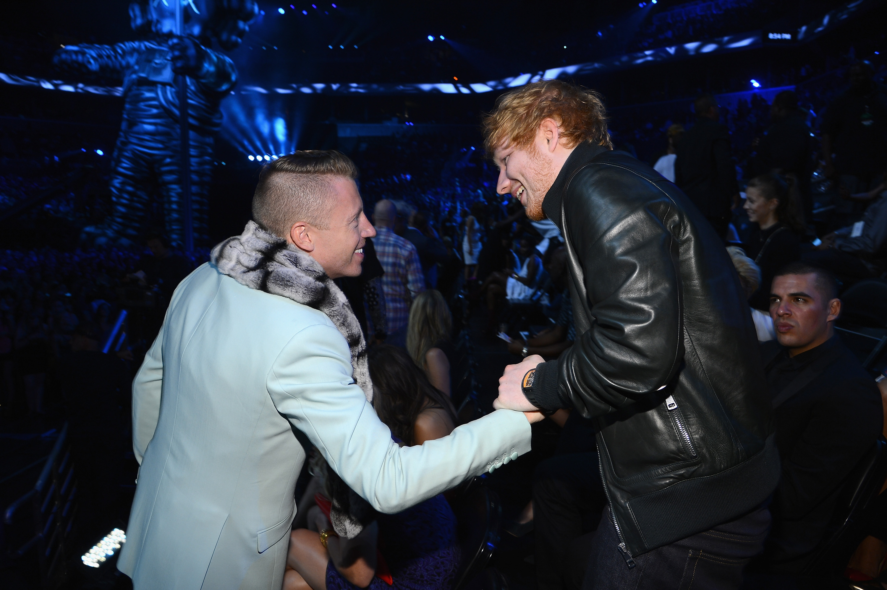 Macklemore and Ed Sheeran