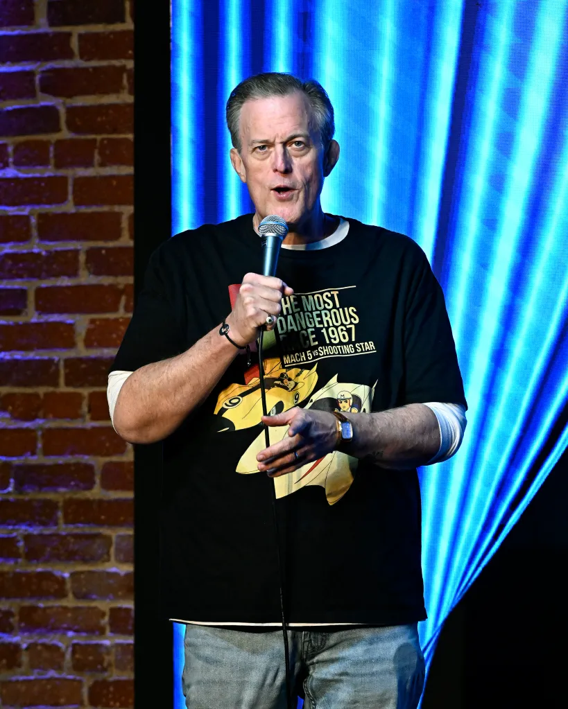 Comedian Billy Gardell performs stand-up at The Ice House Comedy Club.