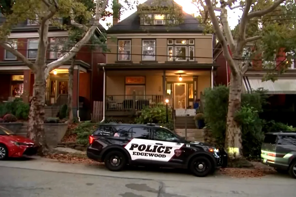 Police were called to Evans' home at around 12:30 a.m. following reports of a stabbing.