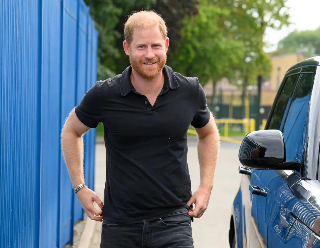 Prince Harry, Duke of Sussex, smiles at the launch of the INSPIRE Education Programme.