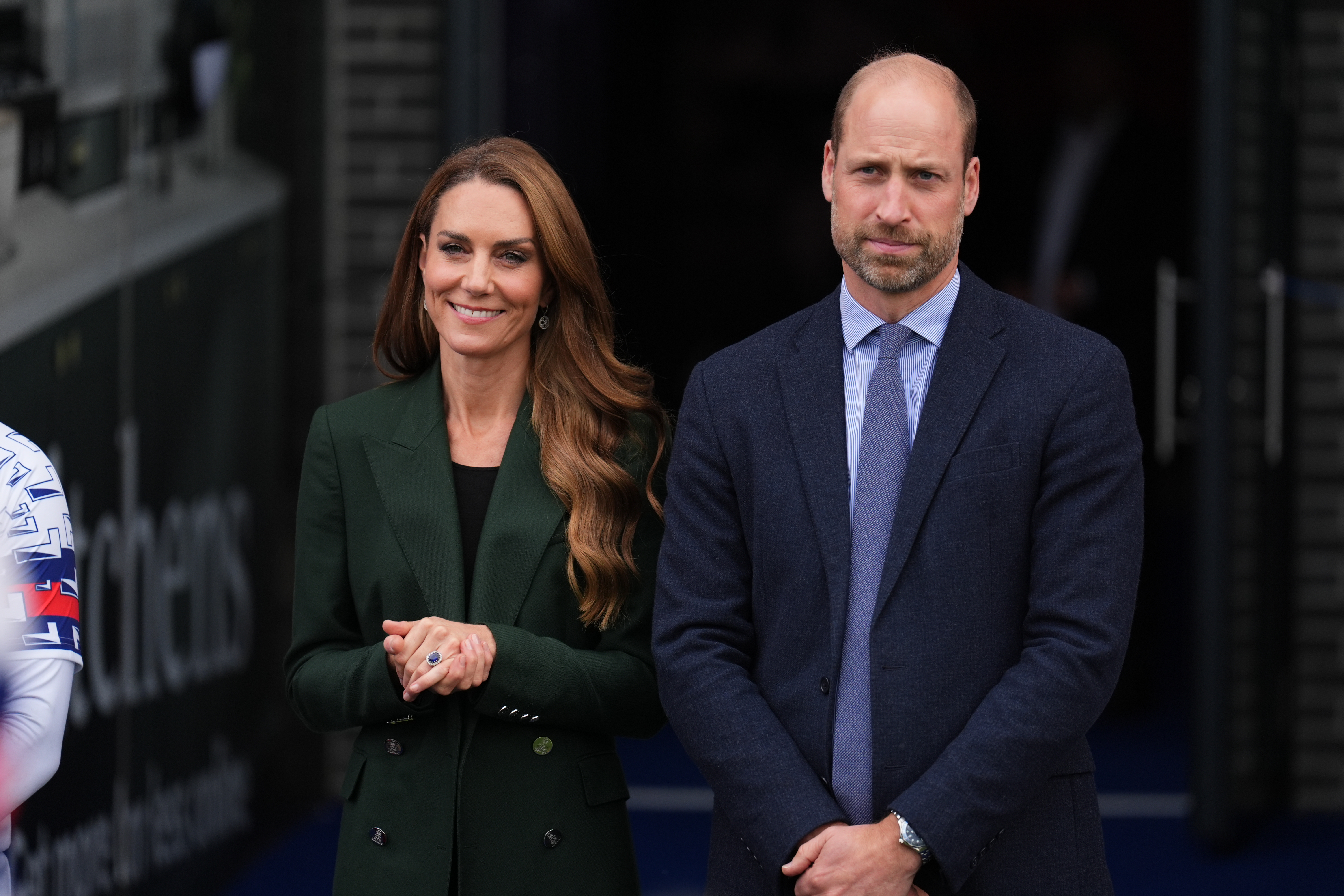 The Prince and Princess of Wales at Sir Kevin Sinfield's 7-in-7 Challenge.