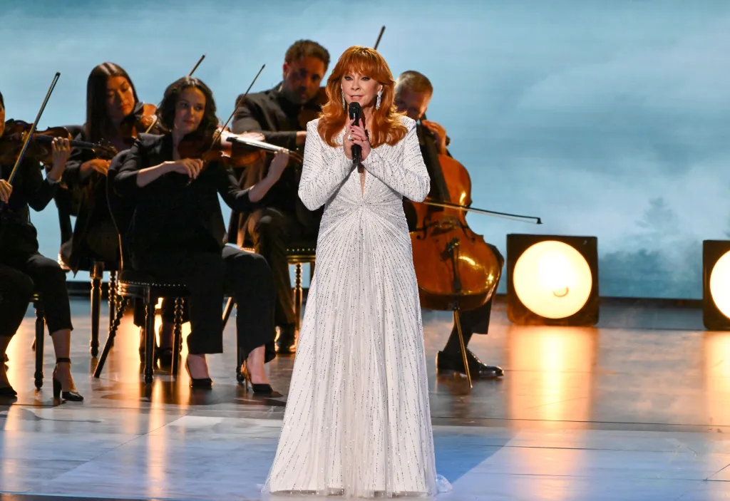 Reba McEntire performs 
