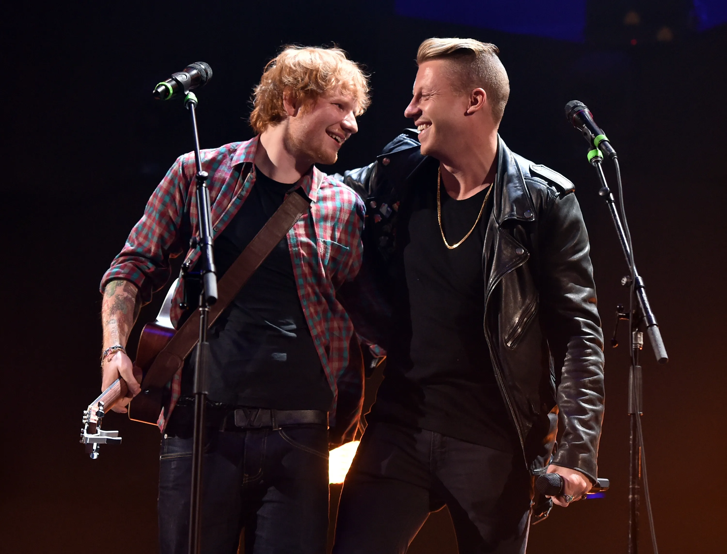 Ed Sheeran and Macklemore