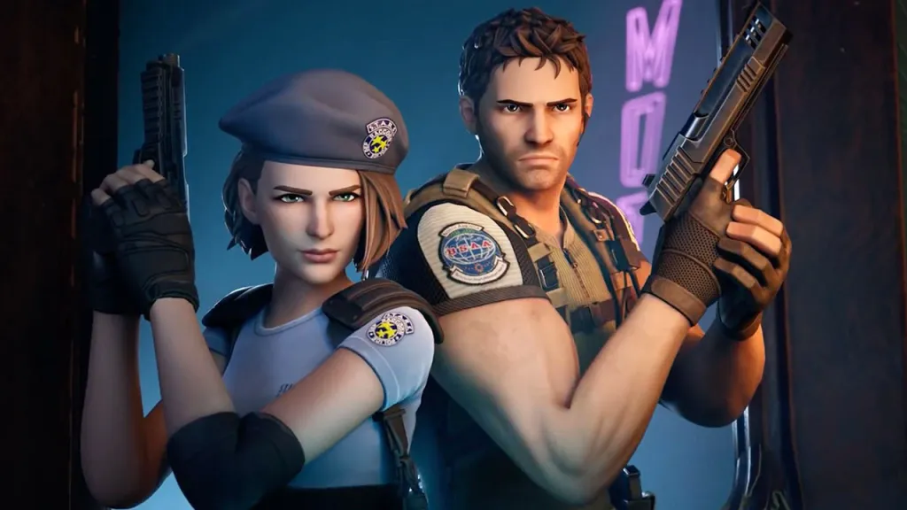 Fortnite Resident Evil Skins Wallpaper 4k