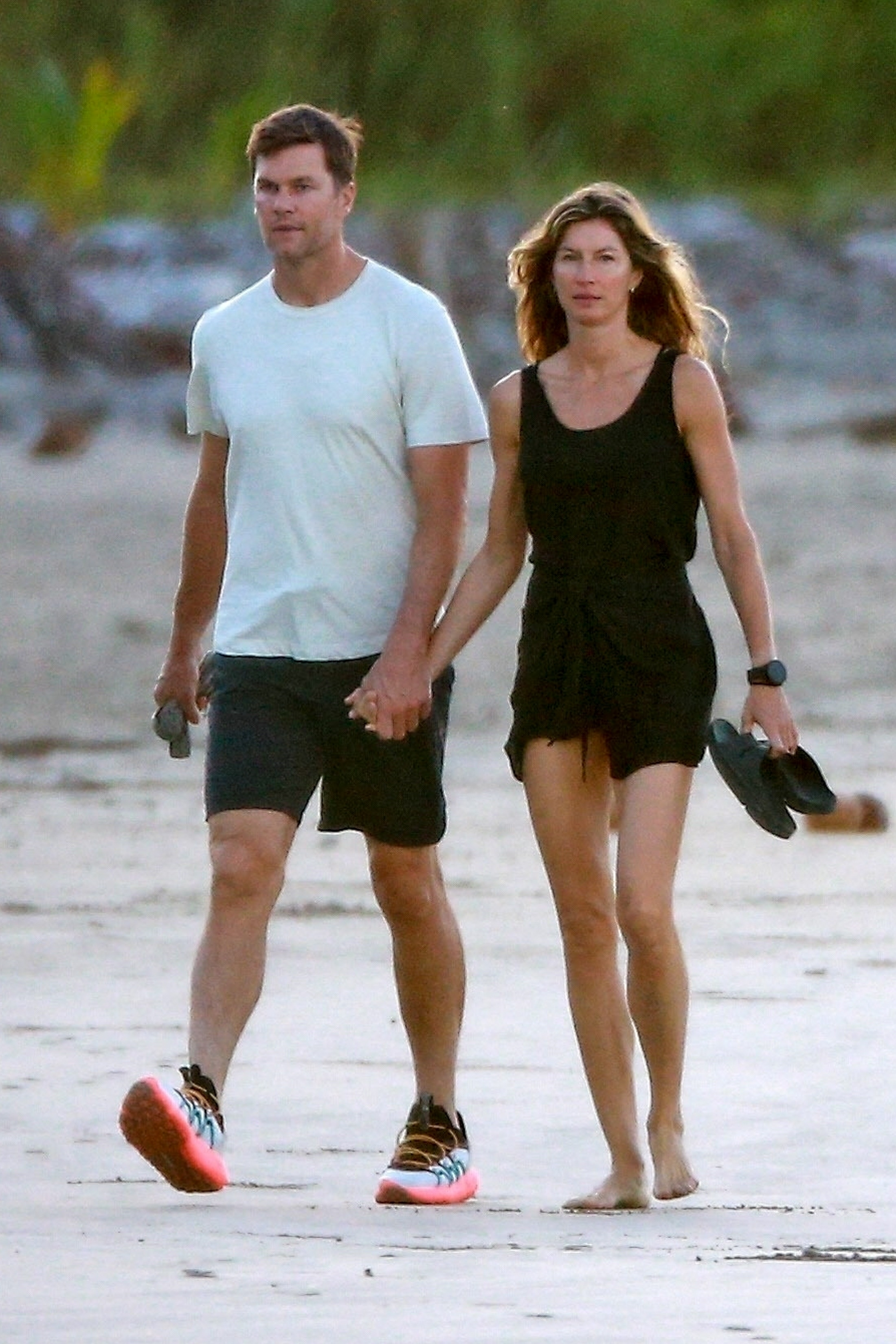 Tom Brady and Gisele Bundchen in Costa Rica in 2022.