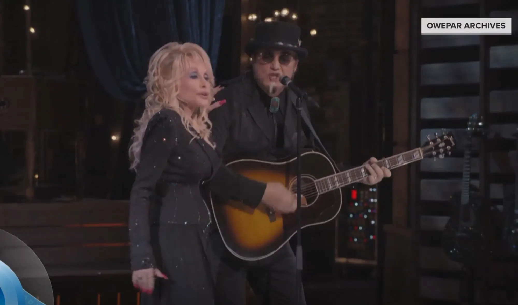 Dolly Parton and Richie Owens