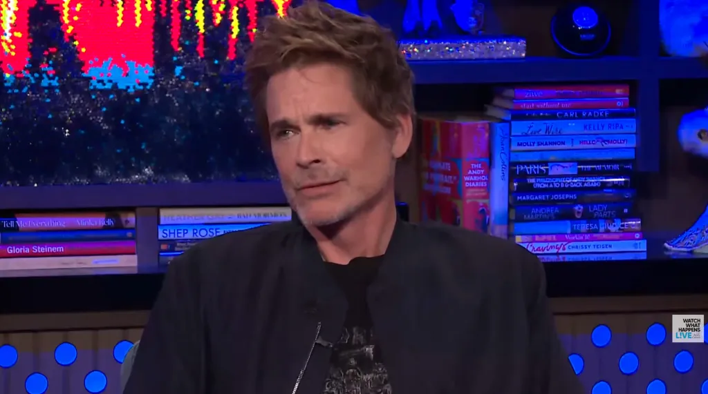 Rob Lowe on 'Watch What Happens LIVE with Andy Cohen'.