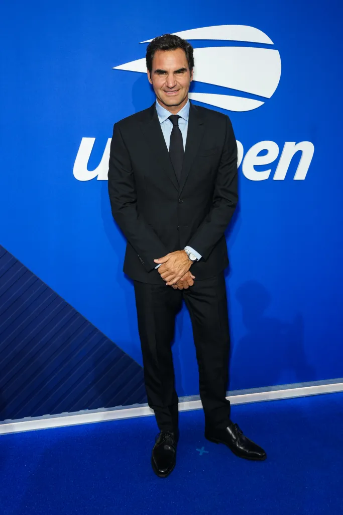 Roger Federer at the 2026 US Open