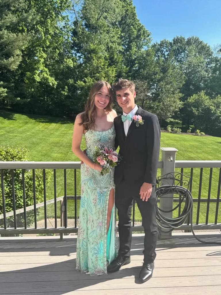 Royce Moser and Karoline Heintz pictured for prom had allegedly discussed their future before he allegedly killed her.