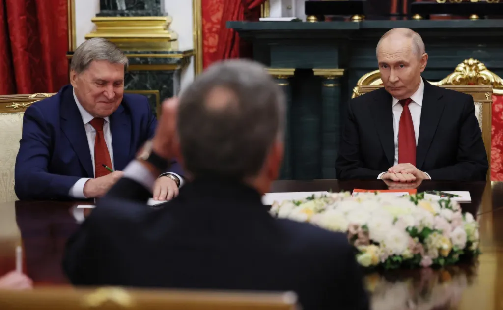 Russian aide, Yuri Ushakov, said Americans Steve Witkoff and Jared Kushner 