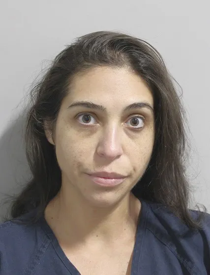 Mugshot of Samantha Adams, charged with attempted murder.