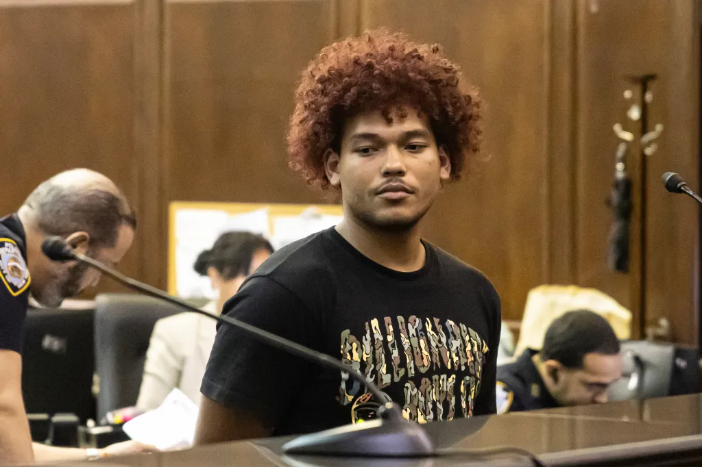 Saul Vargas, 21, appears in Manhattan Criminal Court for his arraignment on June 16, 2026. 
