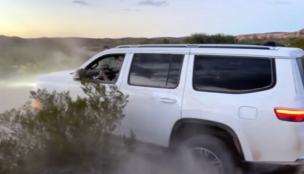 An MS NOW crew’s Jeep Wagoneer bottomed out in the remote desert of Texas’ Big Bend region shortly after the team visited the Alvarado Ranch.