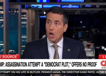 MAGA senator squirms after Kaitlan Collins corners him on Trump’s ‘Democrat plot’