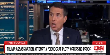 MAGA senator squirms after Kaitlan Collins corners him on Trump’s ‘Democrat plot’