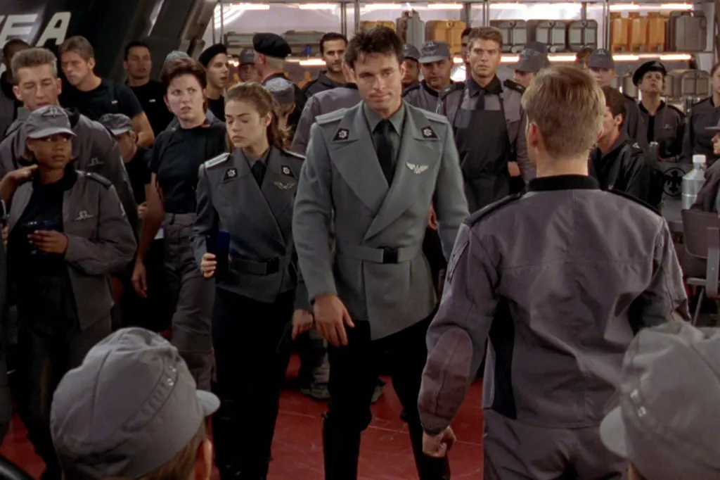 Denise Richards and Patrick Muldoon in 