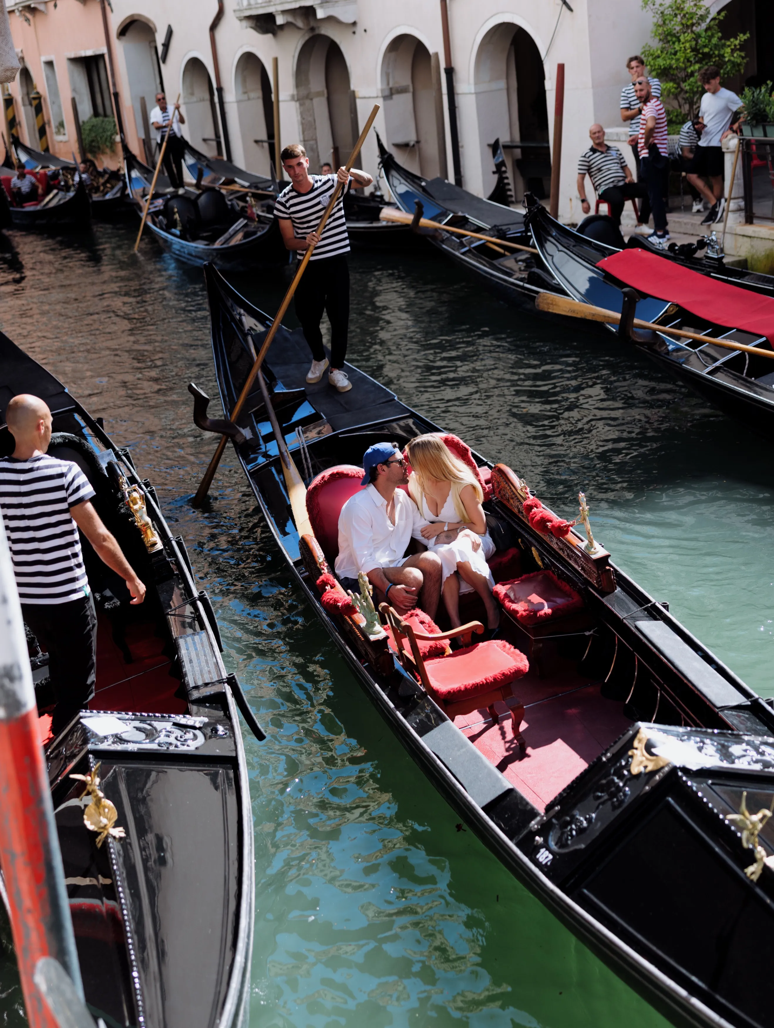 Sydney Sweeney and Scooter Braun in Venice