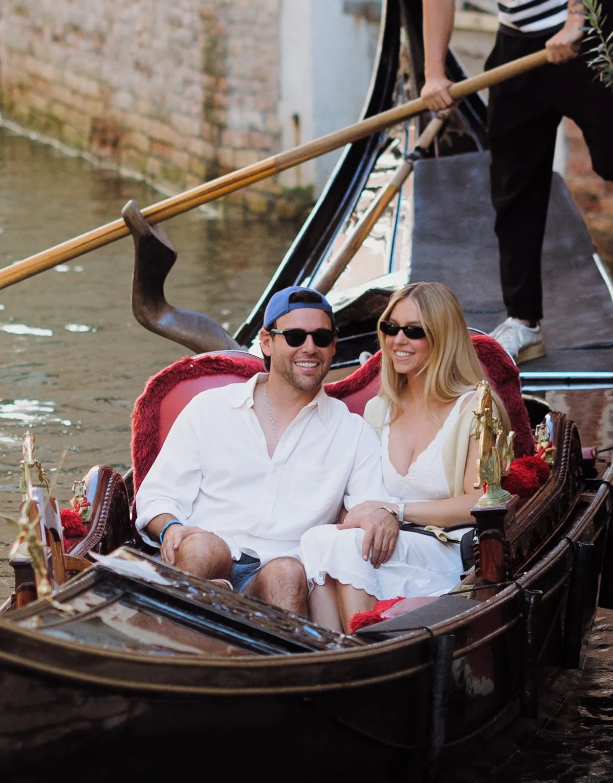 Sydney Sweeney and Scooter Braun in Venice