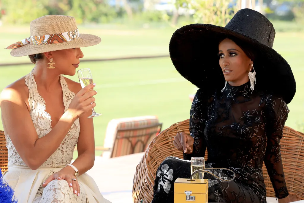 Taleen Marie Khanoyan and Chanel Ayan from Real Housewives of Dubai.