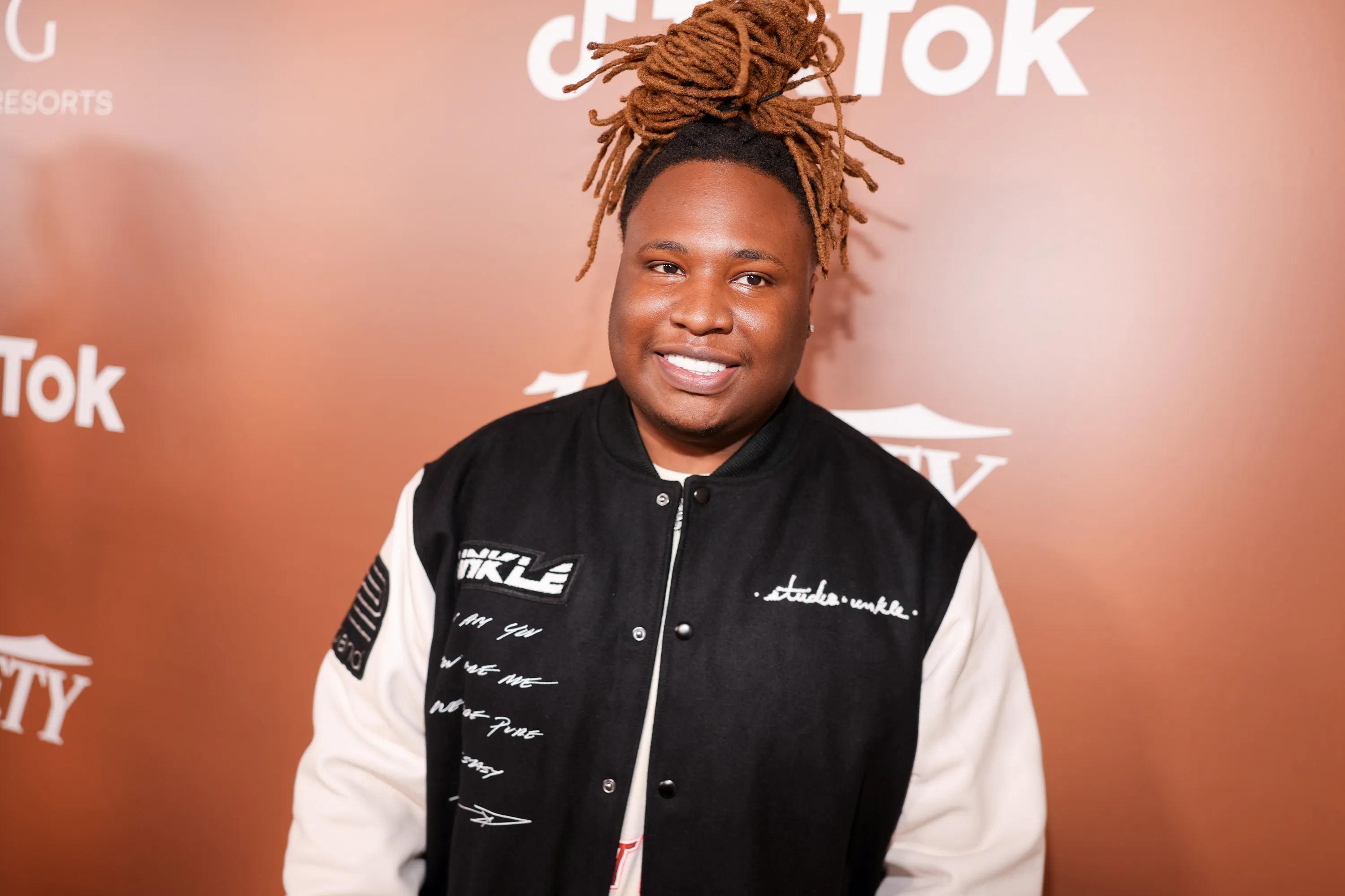Tay Keith smiling at Variety's Hitmakers Brunch.