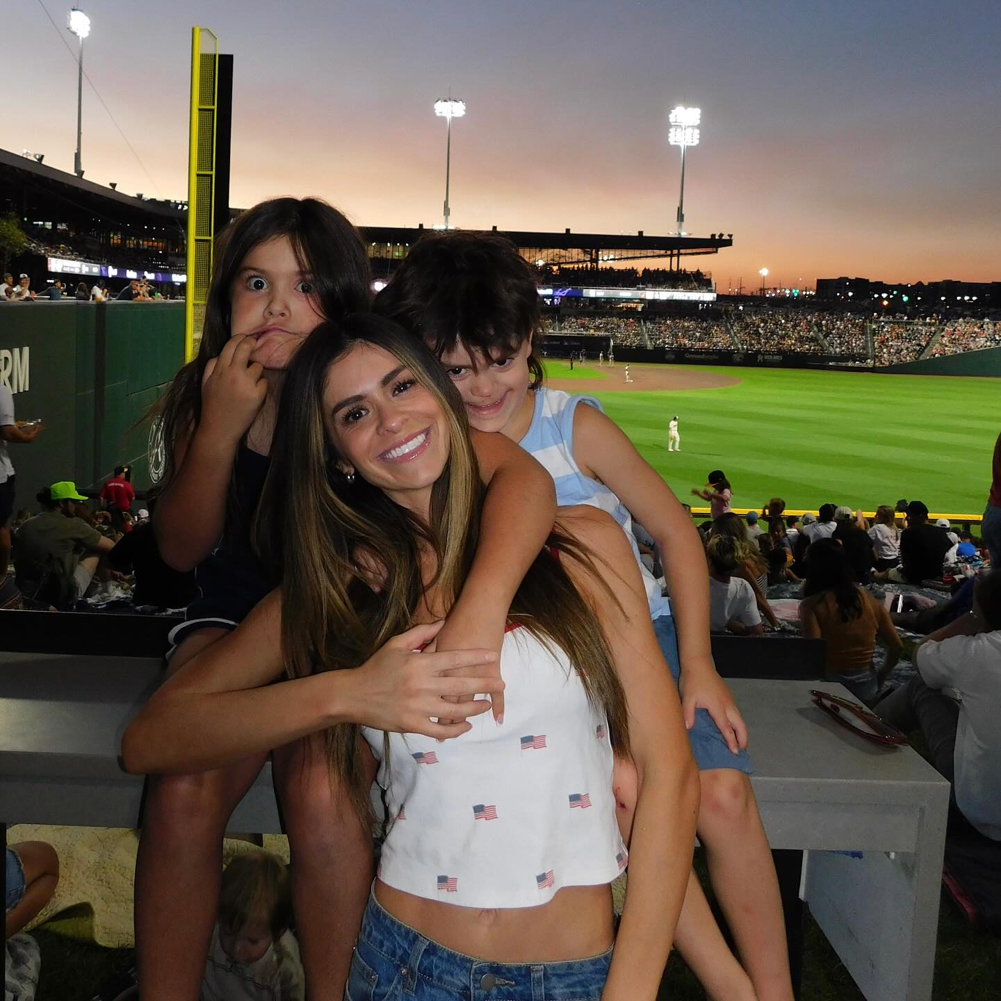 Taylor Frankie Paul with her children