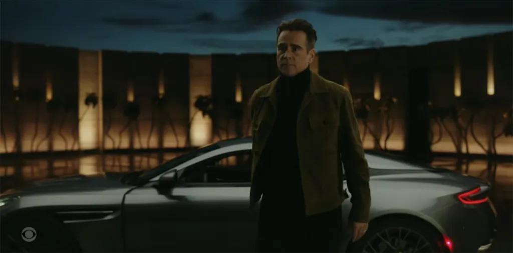 Colin Farrell as the character 