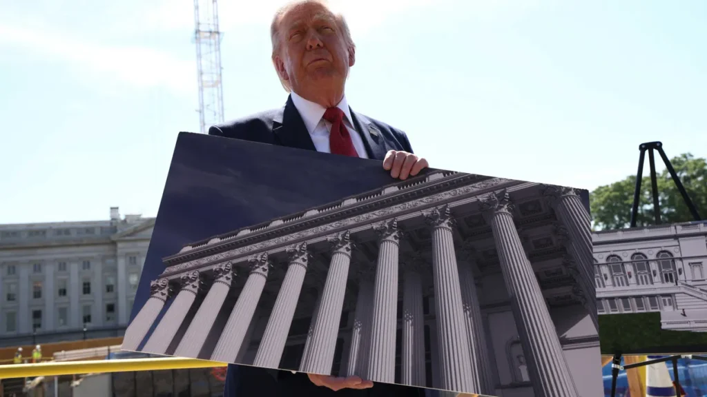 Trump accused of building ‘death trap’ at White House