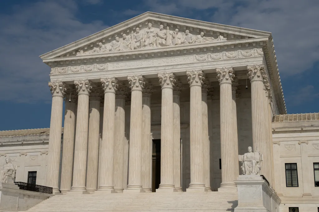 The U.S. Supreme Court building in Washington, D.C.