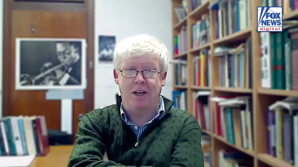 Medieval archaeology professor Tadhg O'Keeffe in Dublin, Ireland.