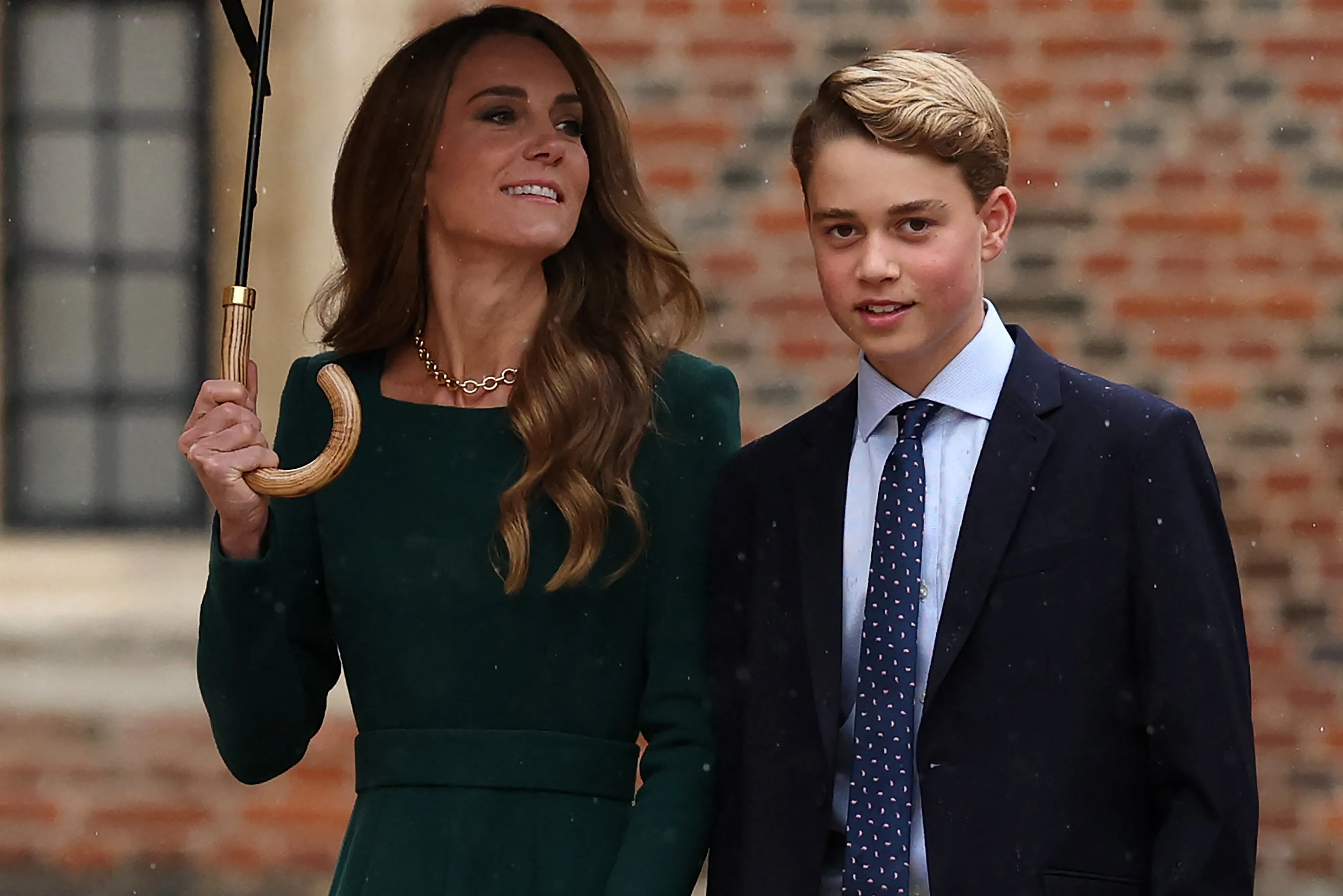 Kate Middleton and Prince George