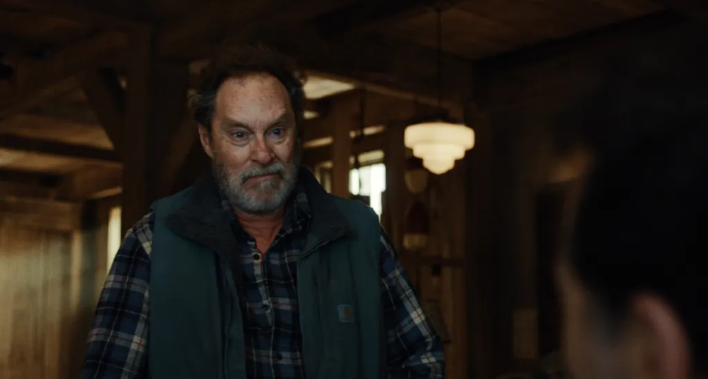 Stephen Root as Root in a scene from Widow's Bay.