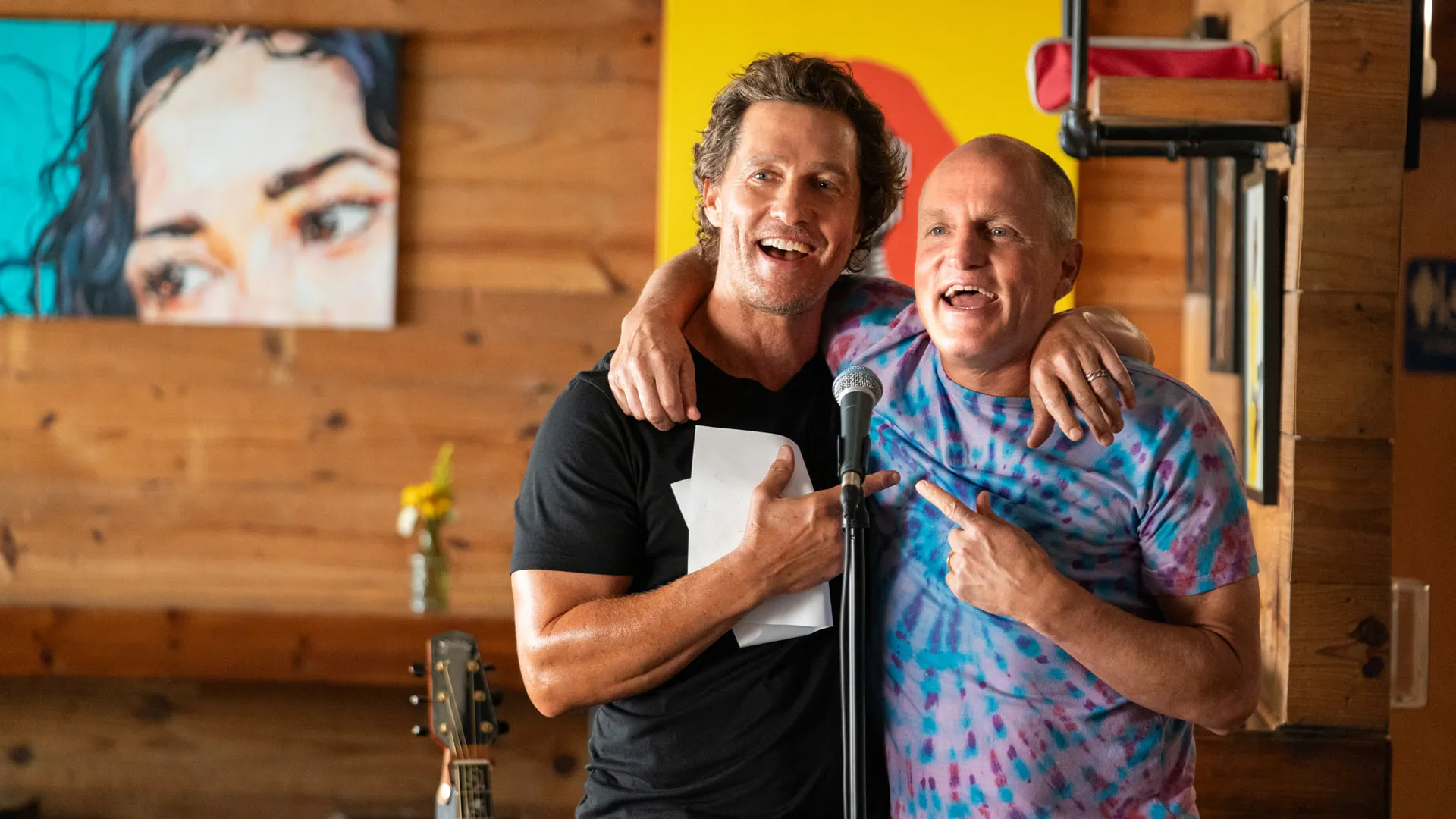 Woody Harrelson and Matthew McConaughey in 