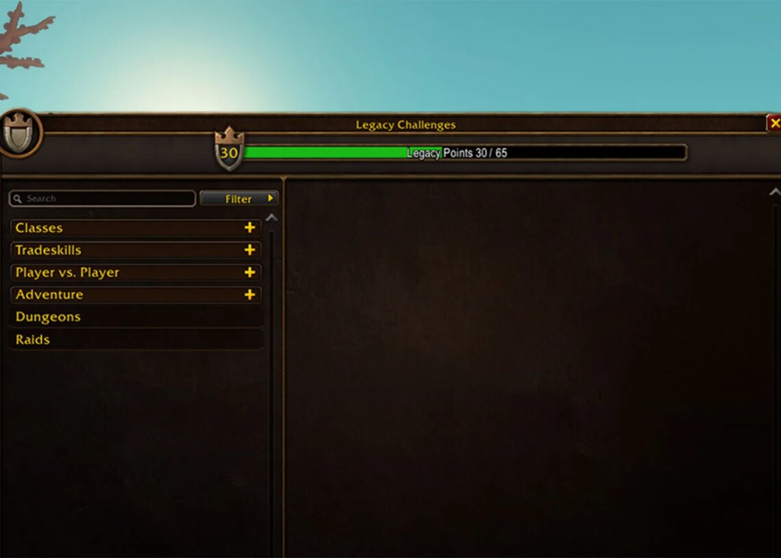 World of Warcraft: Forever – How To Unlock Legacy System and Earn Legacy Points