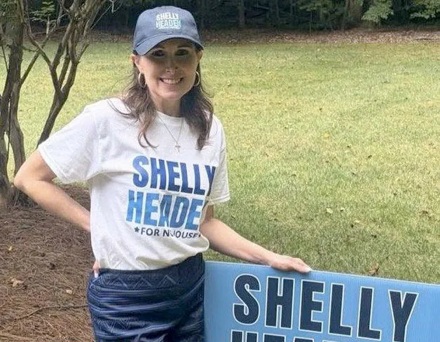 North Carolina State candidate Shelly Headen was dropped from party support after she called for an attack on US soil targeting red states and compared President Donald Trump to Adolf Hitler.