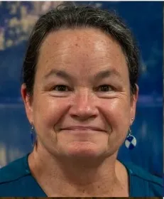 Sharon Bukulmez is pictured in this undated photo. The Maine grandmother died trying to save her grandchildren from a submerged car.