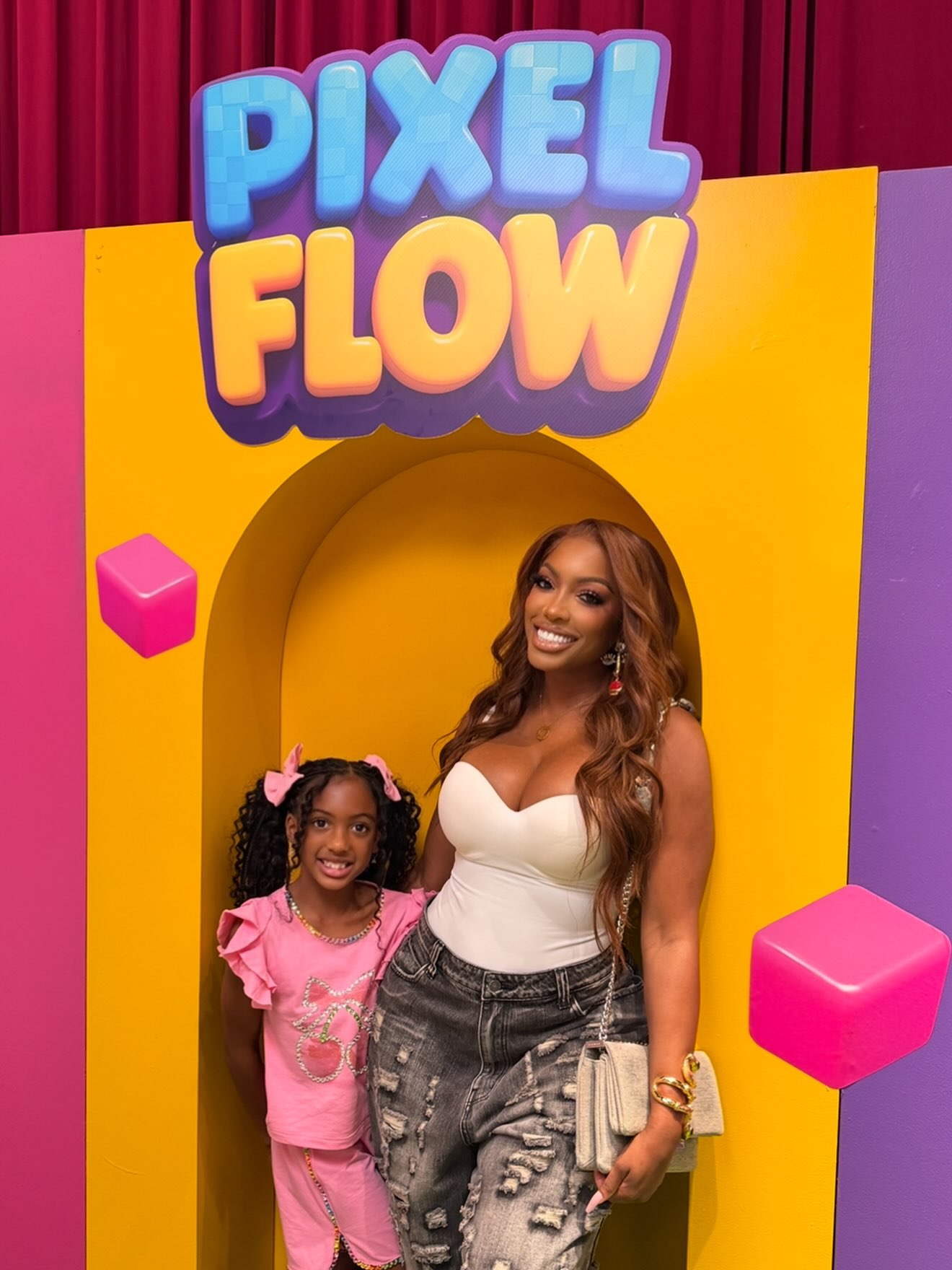 Porsha Williams with daughter Pilar