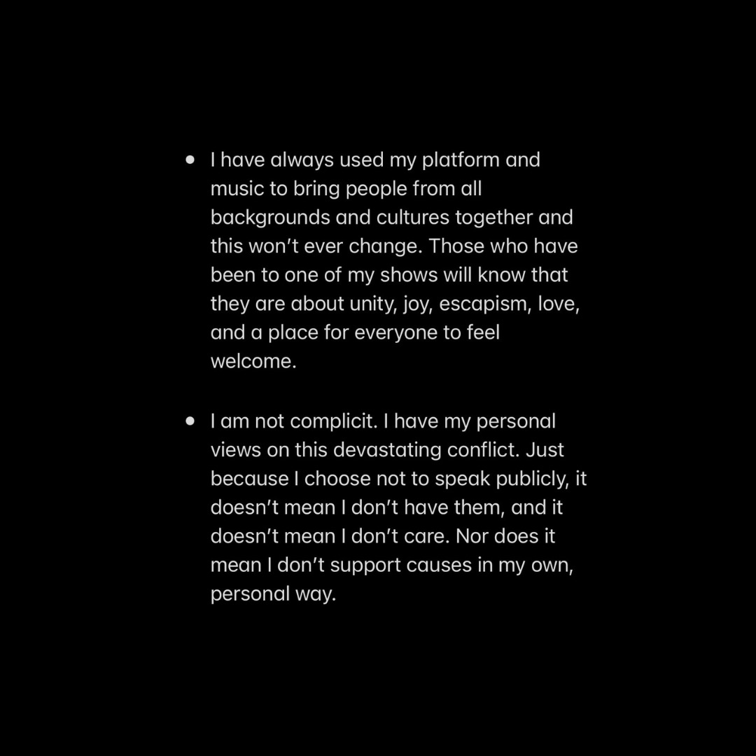 Ed Sheeran statement