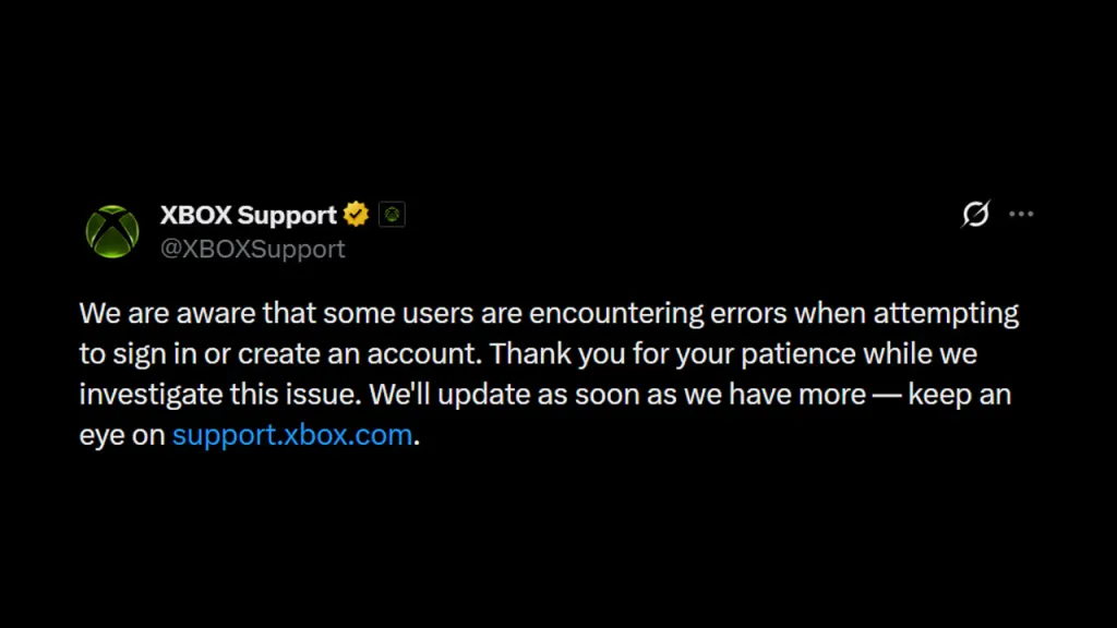Xbox Support Live